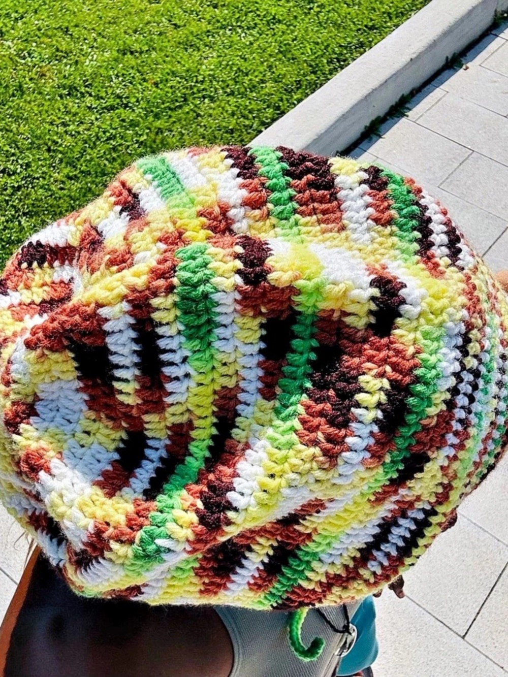 XL dreadlocks /big braids winter Hat